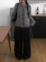 [Brushed Lining] アカン裏起毛ワイドトレーニングバンディングパンツ