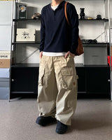 CT patch cargo cotton pants