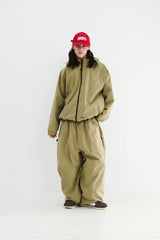 SOFT PEACH HOODED JACKET KHAKI