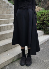 バックルレイヤースカート