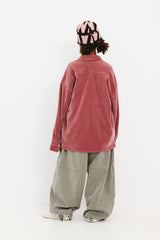 DSXBS NEW SUPER WIDE PANTS HERRINGBONE BROWN