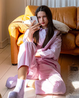 Two-tone Pajama set (pink)