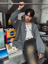 Scratcher Crop Damage Cardigan