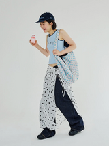 DOODLE SLEEVELESS - BLUE