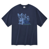 ハッピーブルドッグTシャツ