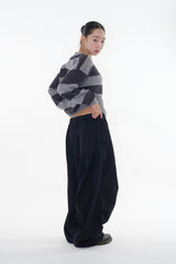 Moss stripe knit