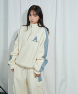 UNISEX デニムライン裏起毛スウェット