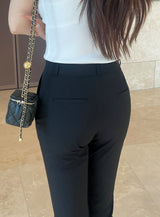 Rovill Summer Cool Slit Capri Crop Pants
