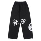Doodle Symbol Pants [2color]