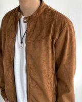 Nova Suede Snap Jacket