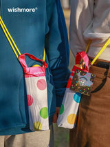 High-looking UV-resistant portable umbrella for both rain and shine