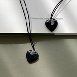 berryberry jam heart necklace (2 option)