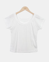 Poit One Off-Shoulder Short-Sleeve T-Shirt