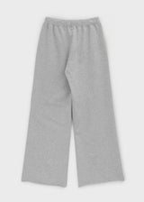 [B-BASIC] Mid-Sweat Cut-Out Wide Pants