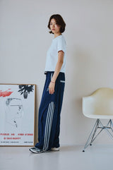 26SS★ Curved Line Track Pants