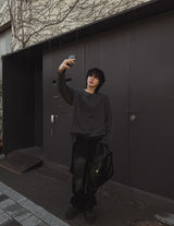 Cura Vintage Washing Denim Pants