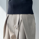 Structured Twill Trousers
