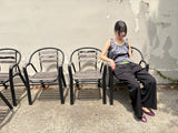 nylon wide pants