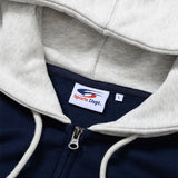 Sports Dept Piping Coloring Hood Zip-Up - Navy