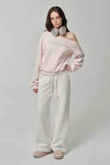  Bright Beginning off-shoulder top, Pink
