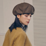 VA スタッドオクタゴンウールベレー / Brown
