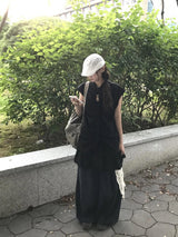 モシサマーデニムワイドパンツ