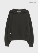 [MADE] Moit Waffle Hooded Zip-up (Set Available)