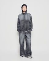 25FW チェックトラックウォッシュドパンツ ブラック