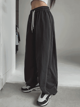 Blend stitch balloon banding pants