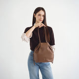 Sele Bucket Bag Medium Brown