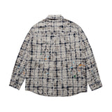 26SS チェック ペイント シャツ