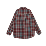 チェックフリルポケットシャツ (2 COLORS)