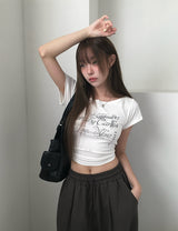 ヨアコットンピンタックワイドバンディングパンツ