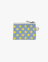 Twister Star Denim Wallet - Light Blue/Yellow