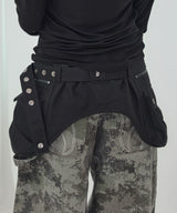 CARGO BELTED BAG (BLACK) F26QE984