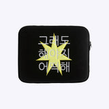 [withsome made] Keep Going Anyway iPad Pouch