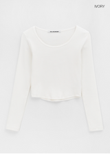 [MADE] Cain Golji Rounding U-neck Long Sleeve T-shirt