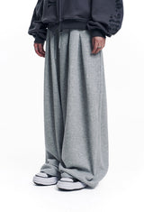 Super Mega Balloon Two-Tuck Sweatpants - Grey