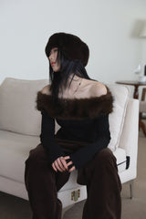 Mongley ear flaps hairband