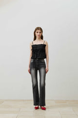 ROEL BOOTCUT DENIM / BLACK