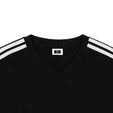 ロフエッセンシャルスポーティートラックVネックオーバーフィットスウェットシャツ (4color)