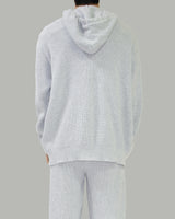 Lesher two-way knit zip-up