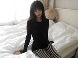 テンセルレイヤードTシャツ