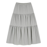 Cancan Long Skirt Grey