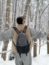Cozy padded backpack
