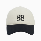 BASIC LOGO BALL CAP - BLACK/IVORY