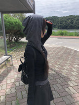 インキューミディプリーテッドアイレットスカートパンツ