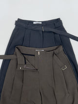 Onion Belted Wide Slacks