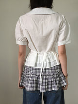 Le Petite Ruffle Blouse (3color)