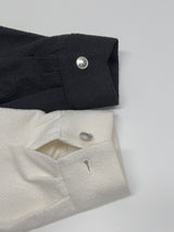 Tweed Zip-Up Blouson Jacket